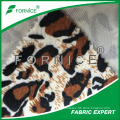 12 years China manufacturer leopard skin polyester velvet fabric printed